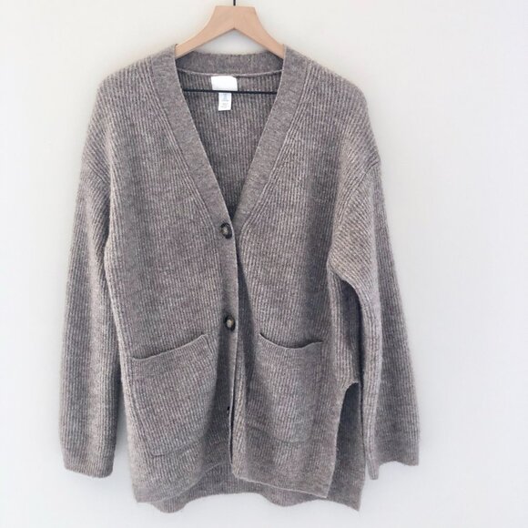 H&M Rib-knit Cardigan - Picture 3 of 4